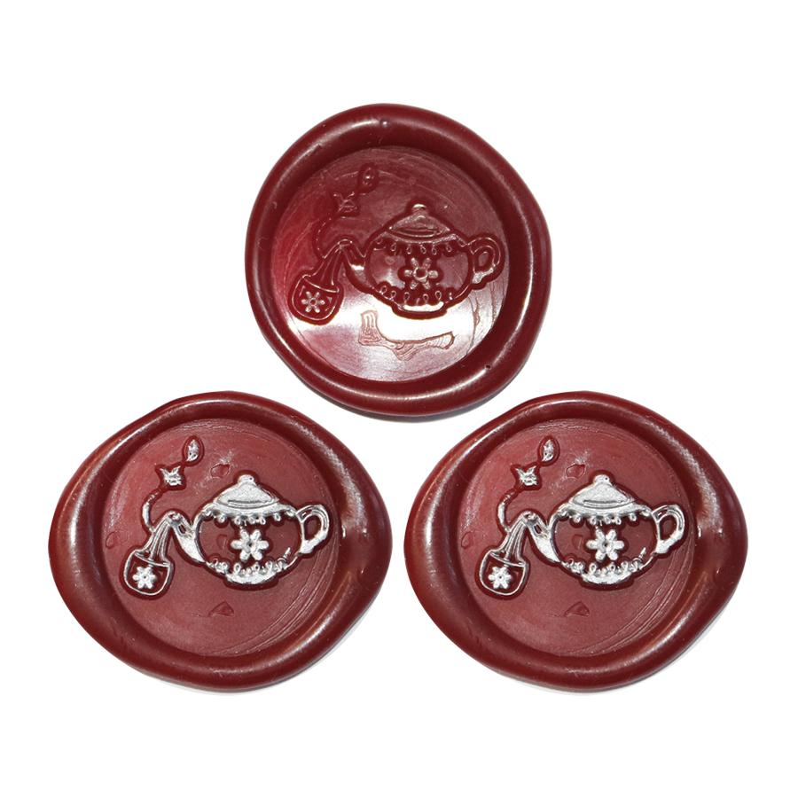 buy alice teapot mad hatter wax seal stickers