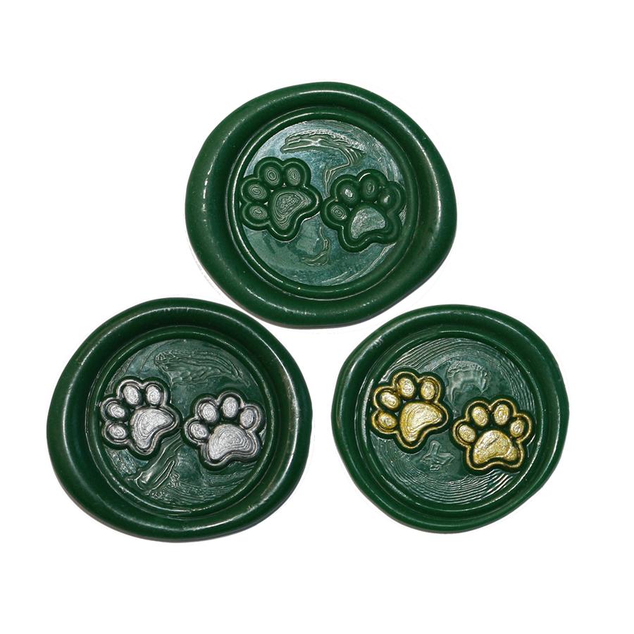 buy paw prints wax seal stickers