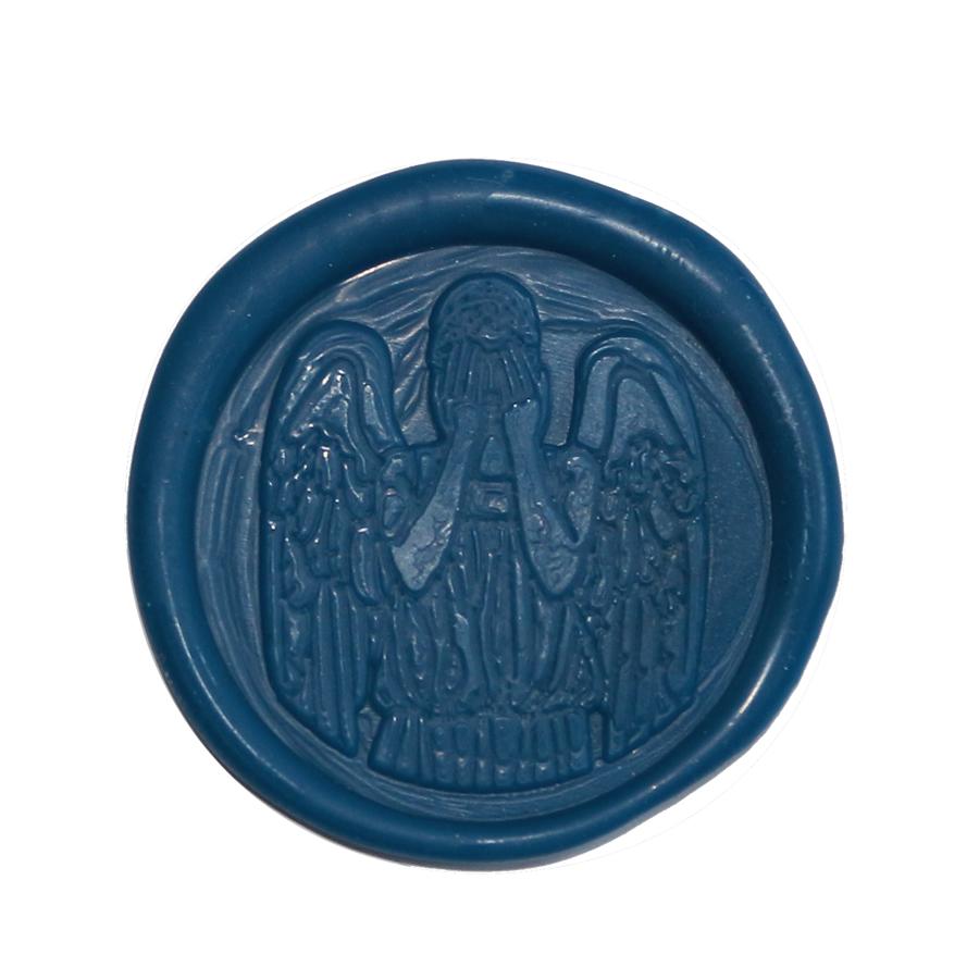 buy Weeping Angel Doctor Who wax seal stickers