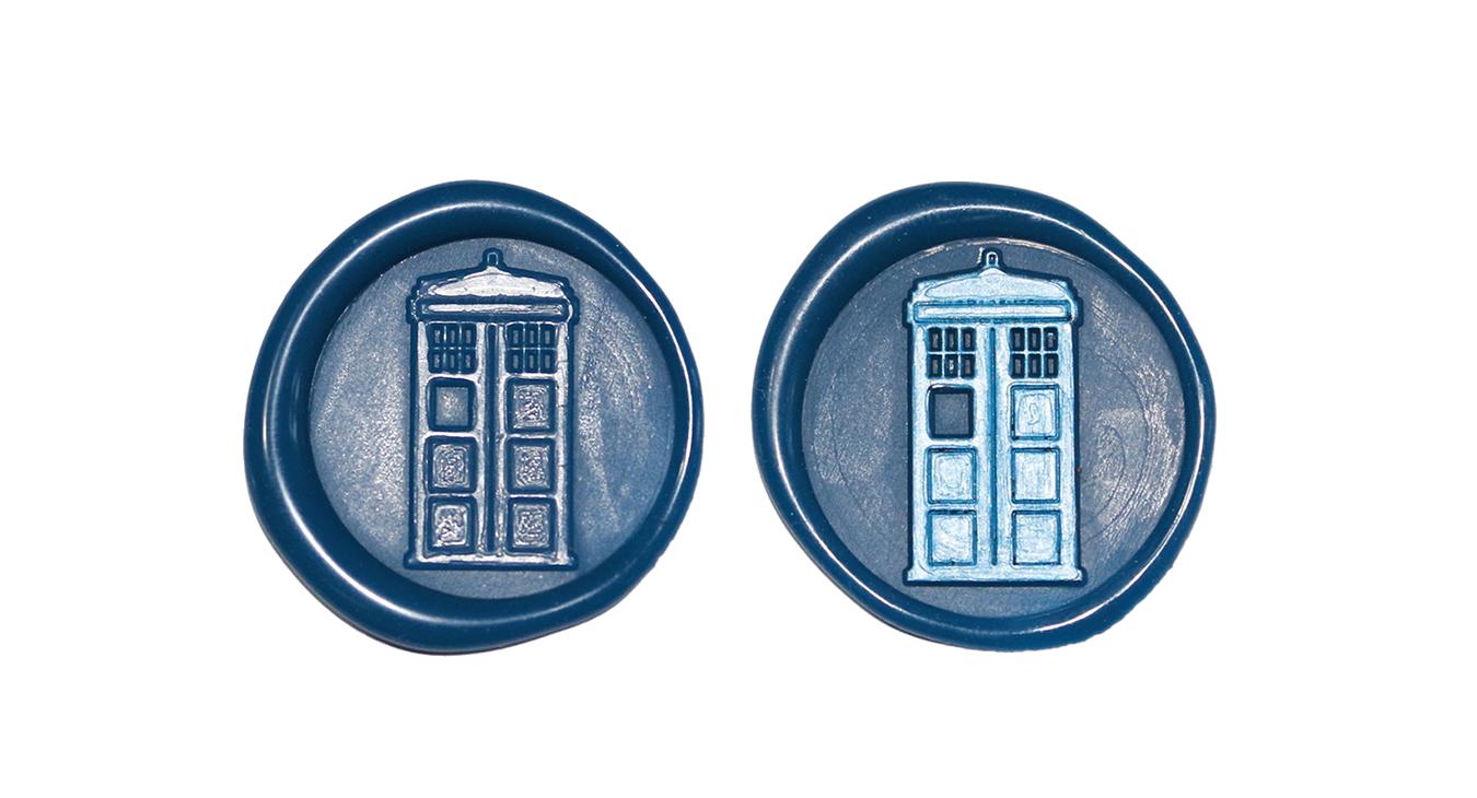 Get Wax Seal Police Box Tardis